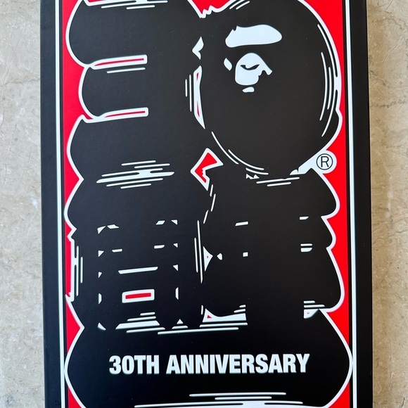 A Bathing Ape 30th Anniversary Womens White Short Sleeve T-Shirt in size S - Picture 6 of 6